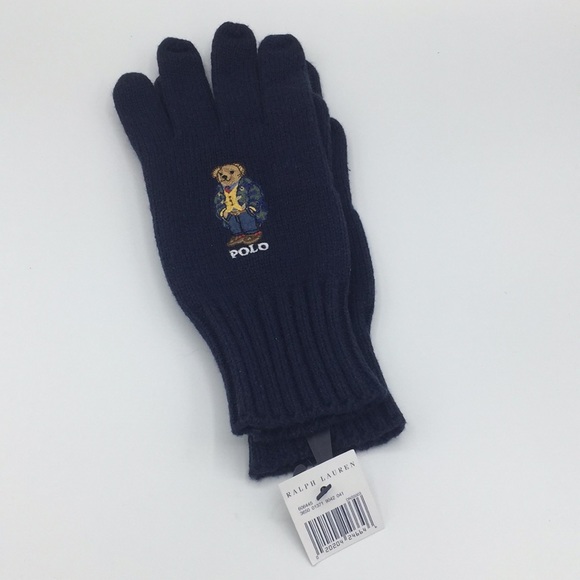 Ralph Lauren Other - Polo Ralph Lauren Gentlemen Polo Bear Gloves LMT